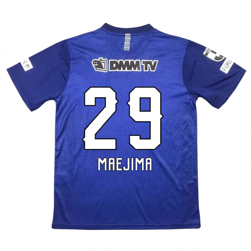 Enfant Football Maillot Yota Maejima #29 Bleu Foncé Tenues Domicile 2024/25