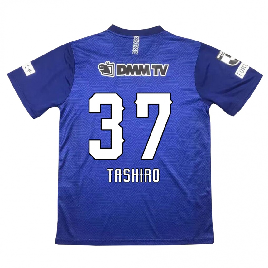 Enfant Football Maillot Masaya Tashiro #37 Bleu Foncé Tenues Domicile 2024/25