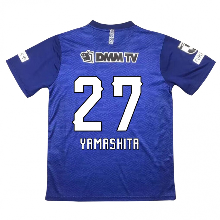 Enfant Football Maillot Sotaro Yamashita #27 Bleu Foncé Tenues Domicile 2024/25