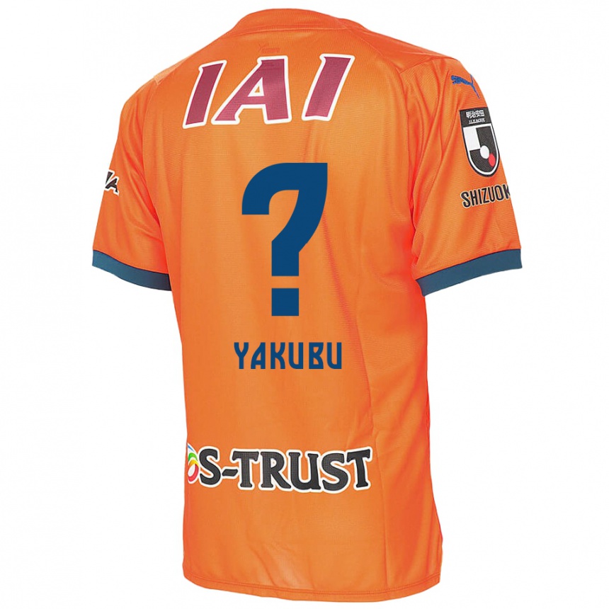 Enfant Football Maillot Aziz Yakubu #0 Bleu Orange Tenues Domicile 2024/25