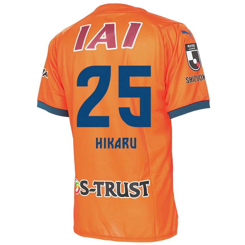 Enfant Football Maillot Hikaru Naruoka #25 Bleu Orange Tenues Domicile 2024/25