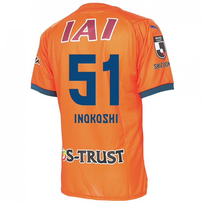 Enfant Football Maillot Yui Inokoshi #51 Bleu Orange Tenues Domicile 2024/25