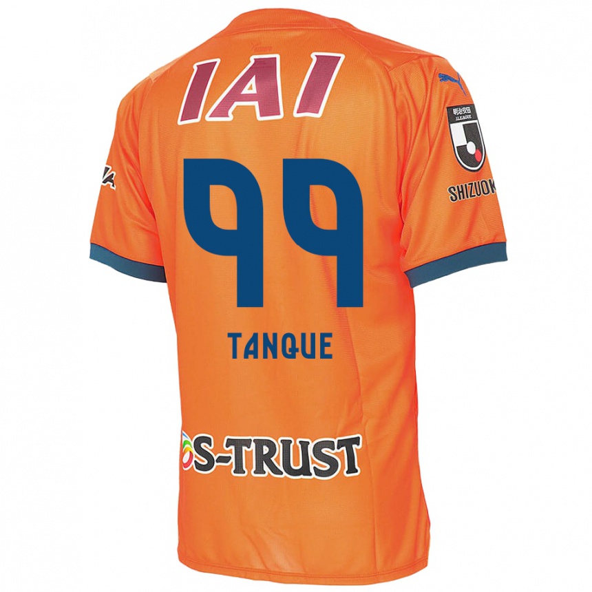 Enfant Football Maillot Douglas Tanque #99 Bleu Orange Tenues Domicile 2024/25