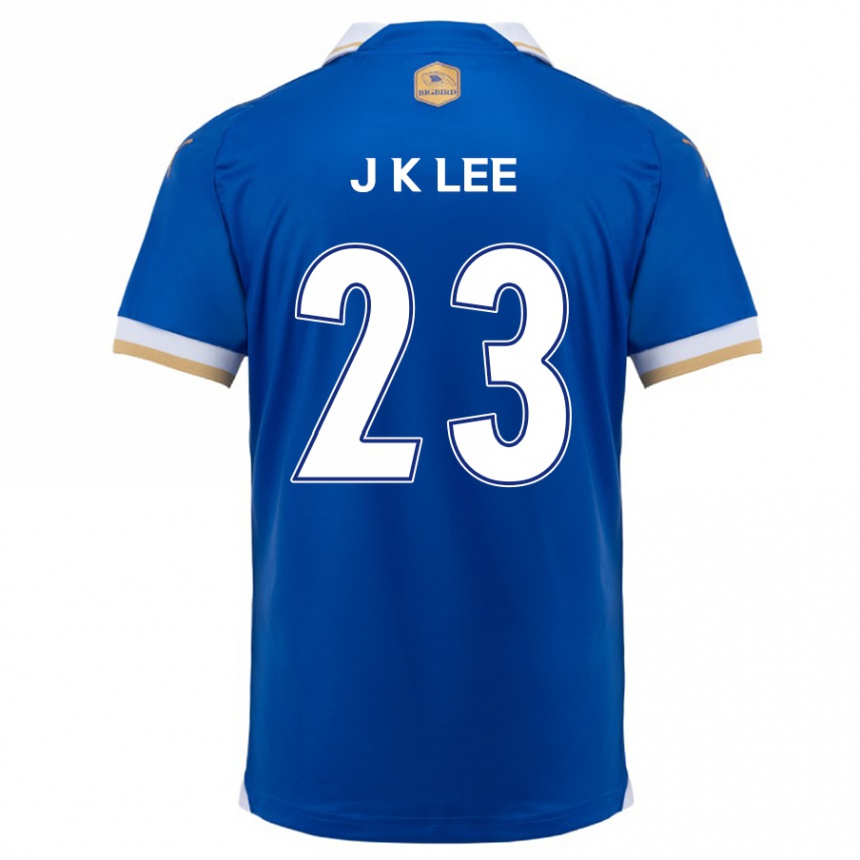 Enfant Football Maillot Ki-Je Lee #23 Bleu Blanc Tenues Domicile 2024/25