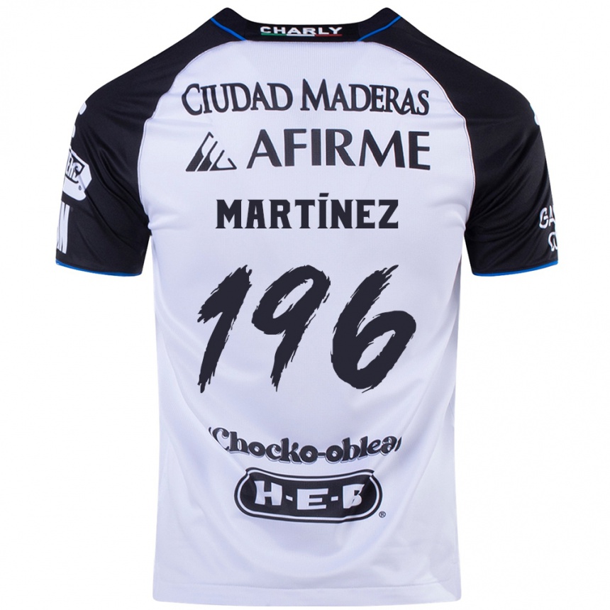 Enfant Football Maillot Diego Martínez #196 Noir Bleu Tenues Domicile 2024/25