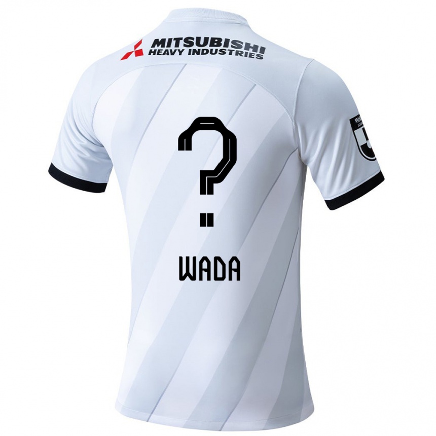 Enfant Football Maillot Naoya Wada #0 Blanc Gris Tenues Extérieur 2024/25