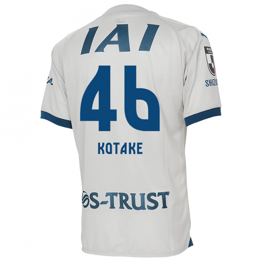 Enfant Football Maillot Sean Kotake #46 Blanc Bleu Tenues Extérieur 2024/25