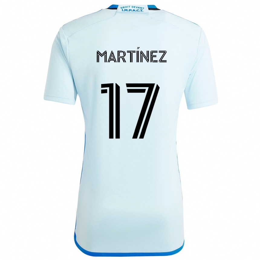 Enfant Football Maillot Josef Martínez #17 Glace Bleue Tenues Extérieur 2024/25