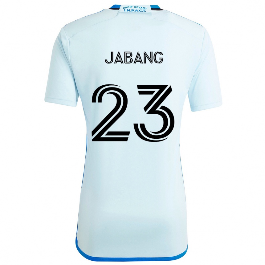 Enfant Football Maillot Ousman Jabang #23 Glace Bleue Tenues Extérieur 2024/25