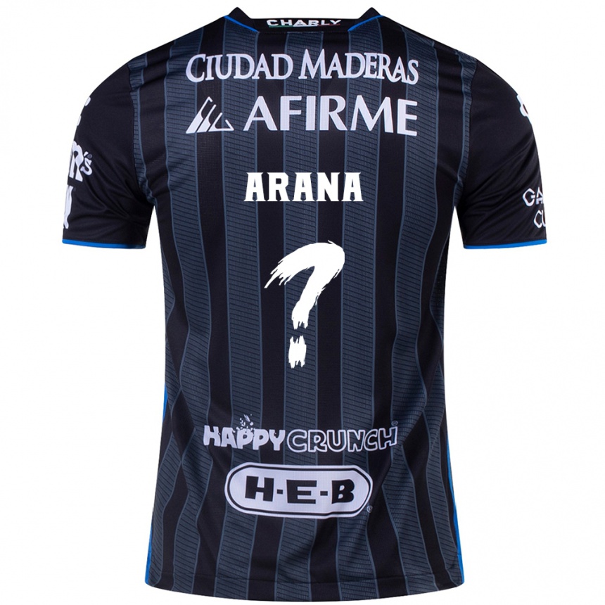 Enfant Football Maillot Alejandro Arana #0 Blanc Noir Tenues Extérieur 2024/25