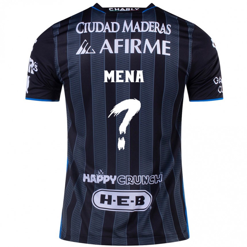 Enfant Football Maillot Felipe Mena #0 Blanc Noir Tenues Extérieur 2024/25