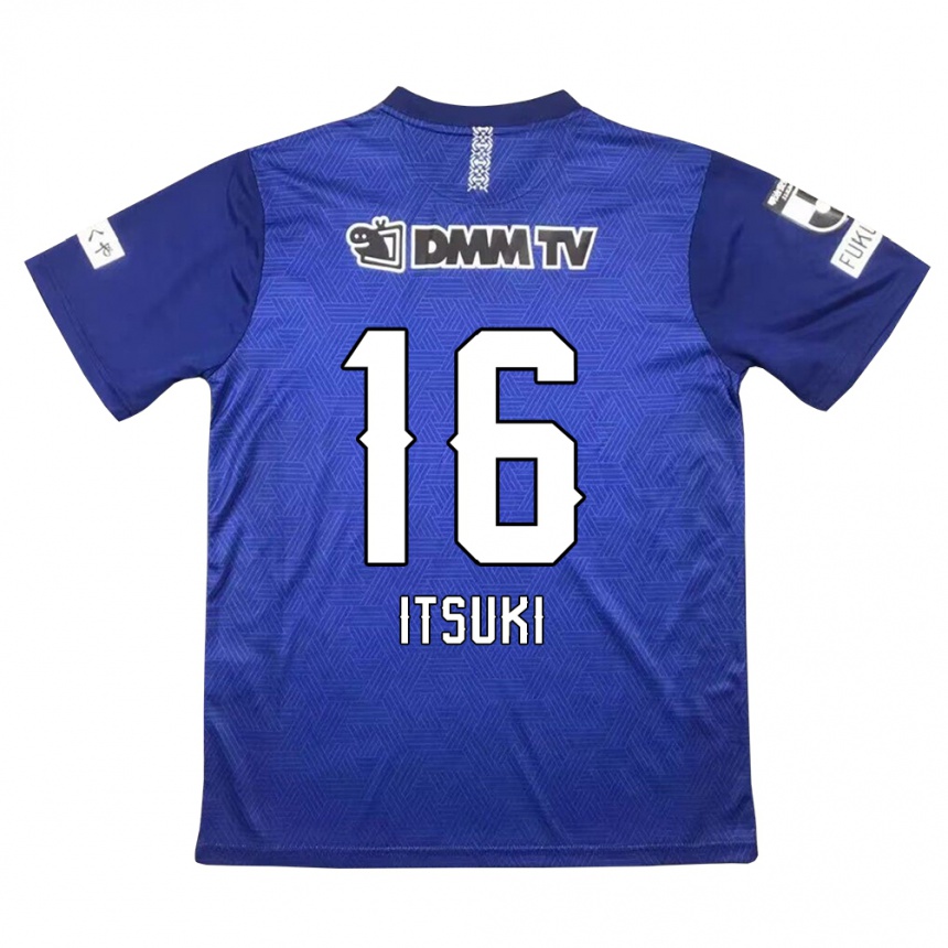 Homme Football Maillot Itsuki Oda #16 Bleu Foncé Tenues Domicile 2024/25