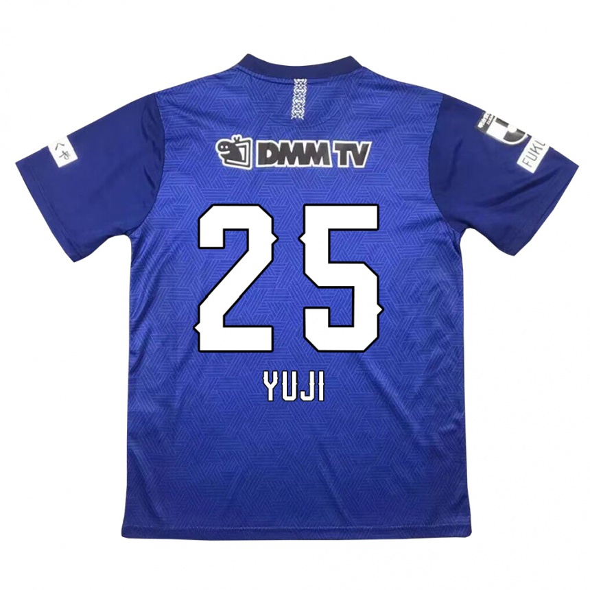 Homme Football Maillot Yuji Kitajima #25 Bleu Foncé Tenues Domicile 2024/25