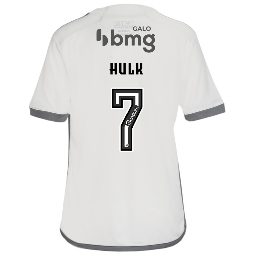 Homme Football Maillot Hulk #7 Blanc Cassé Tenues Extérieur 2024/25