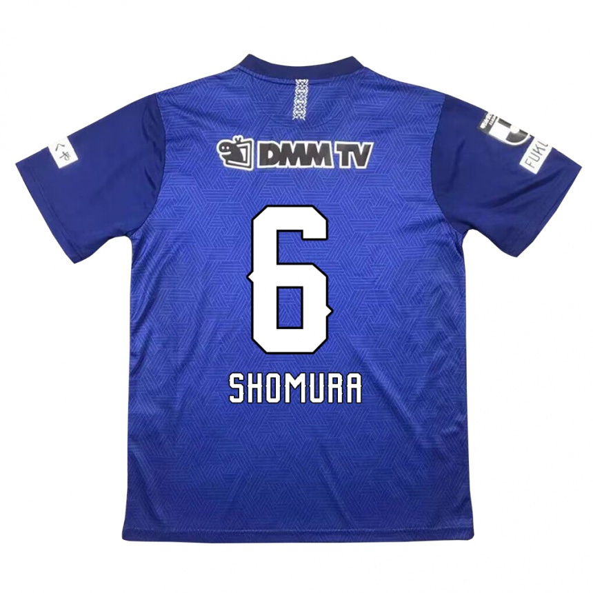 Femme Football Maillot Tomoki Shomura #6 Bleu Foncé Tenues Domicile 2024/25