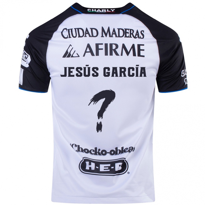 Femme Football Maillot Jesús García #0 Noir Bleu Tenues Domicile 2024/25