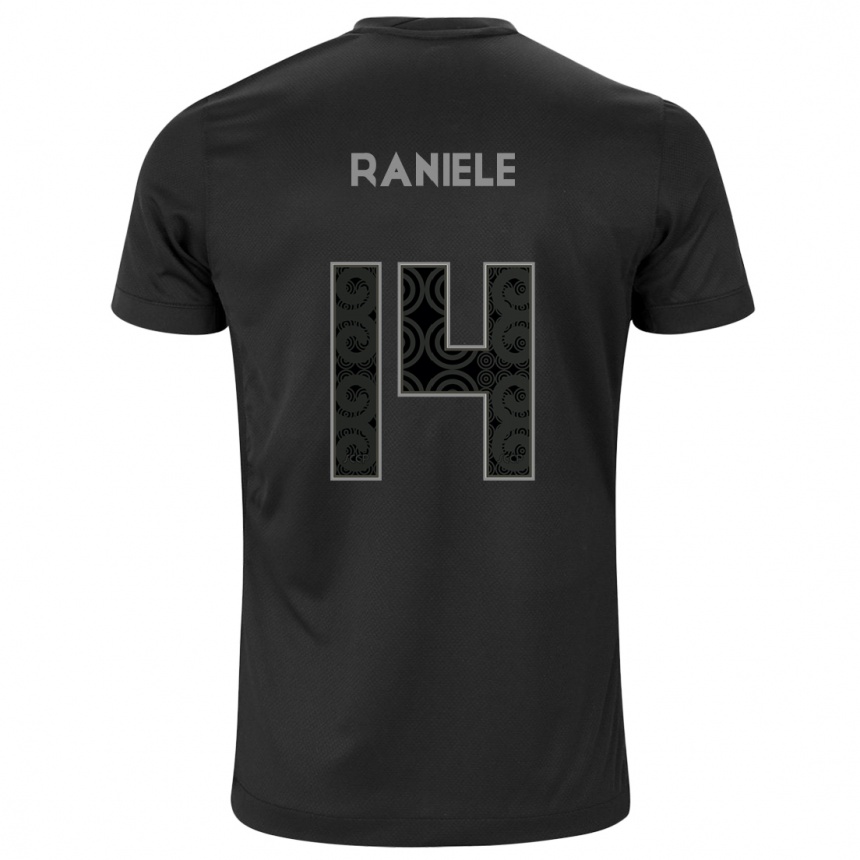 Femme Football Maillot Raniele #14 Noir Tenues Extérieur 2024/25