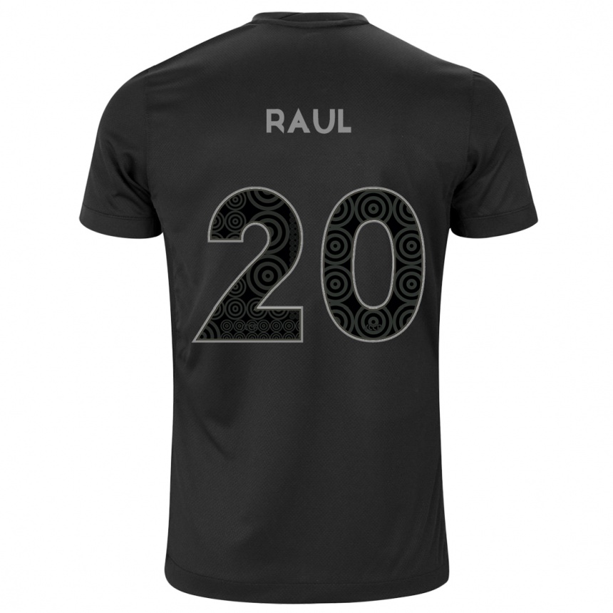 Femme Football Maillot Pedro Raul #20 Noir Tenues Extérieur 2024/25