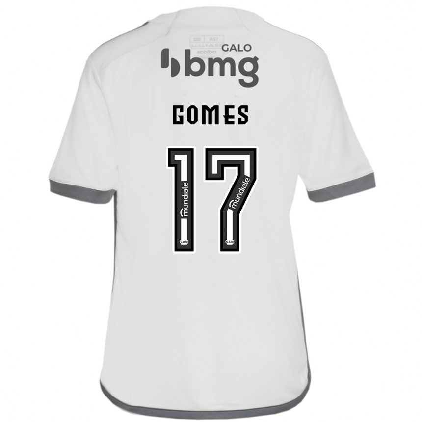 Femme Football Maillot Igor Gomes #17 Blanc Cassé Tenues Extérieur 2024/25