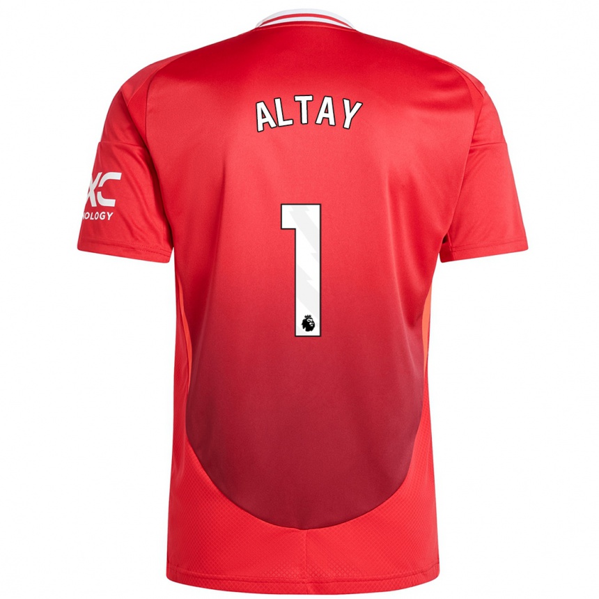 Enfant Football Maillot Altay Bayindir #1 Rouge Vif Tenues Domicile 2024/25