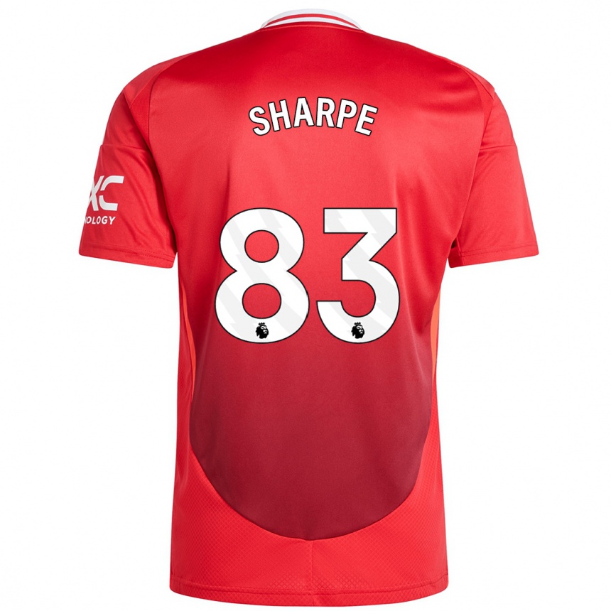 Enfant Football Maillot Malachi Sharpe #83 Rouge Vif Tenues Domicile 2024/25