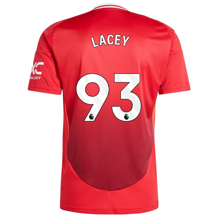 Enfant Football Maillot Shea Lacey #93 Rouge Vif Tenues Domicile 2024/25