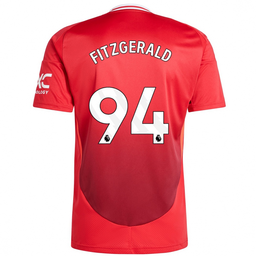 Enfant Football Maillot Jayce Fitzgerald #94 Rouge Vif Tenues Domicile 2024/25