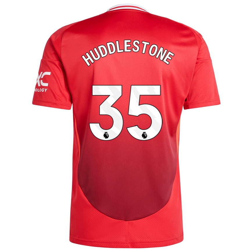 Enfant Football Maillot Tom Huddlestone #35 Rouge Vif Tenues Domicile 2024/25