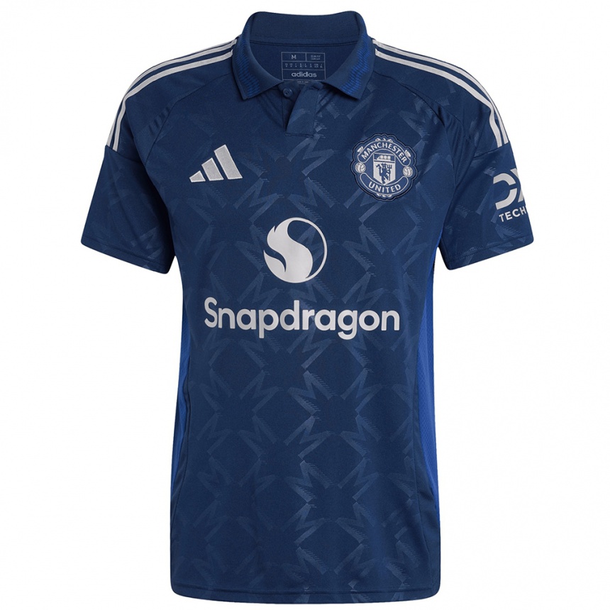 Enfant Football Maillot Votre Nom #0 Indigo Tenues Extérieur 2024/25