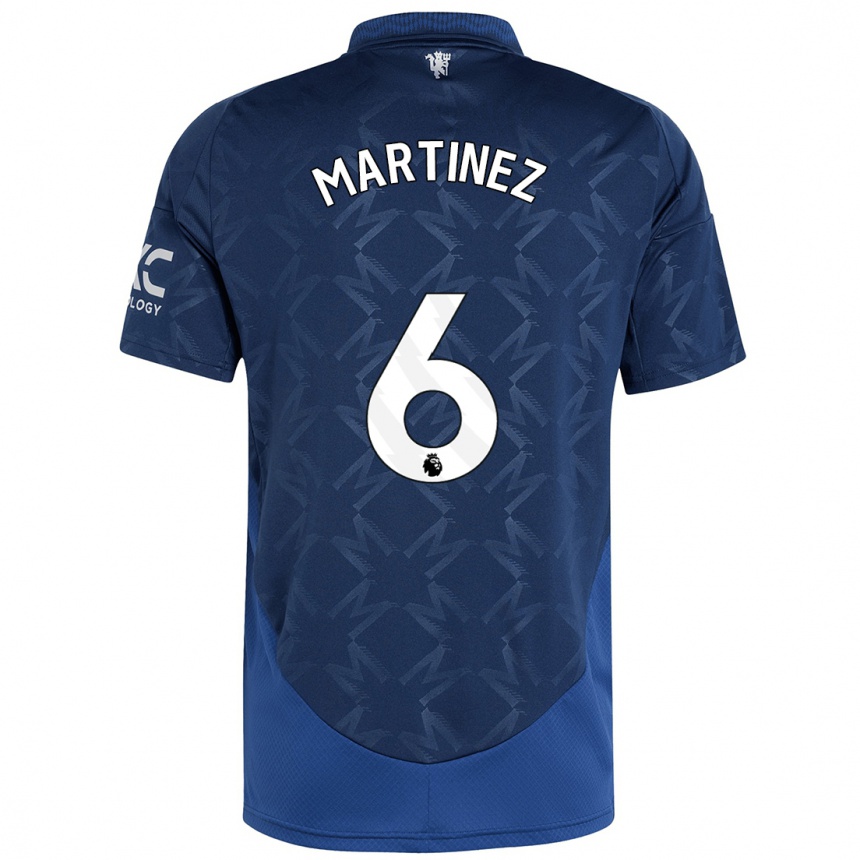 Enfant Football Maillot Lisandro Martinez #6 Indigo Tenues Extérieur 2024/25