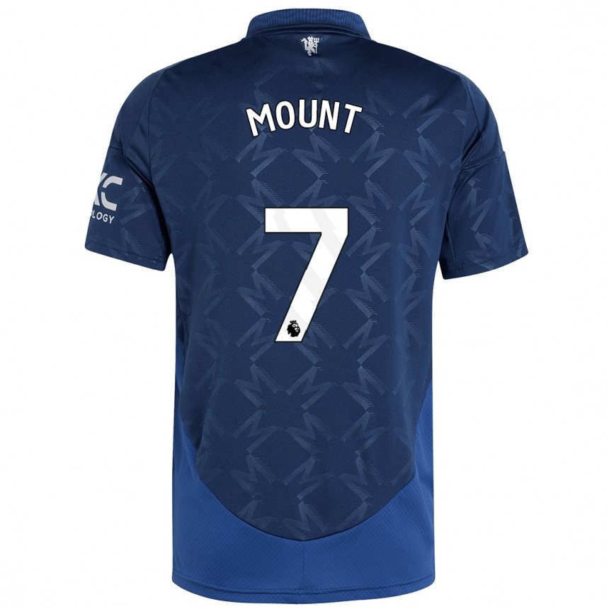 Enfant Football Maillot Mason Mount #7 Indigo Tenues Extérieur 2024/25