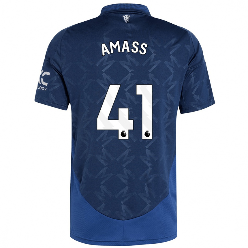 Enfant Football Maillot Harry Amass #41 Indigo Tenues Extérieur 2024/25