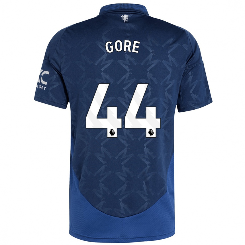 Enfant Football Maillot Daniel Gore #44 Indigo Tenues Extérieur 2024/25