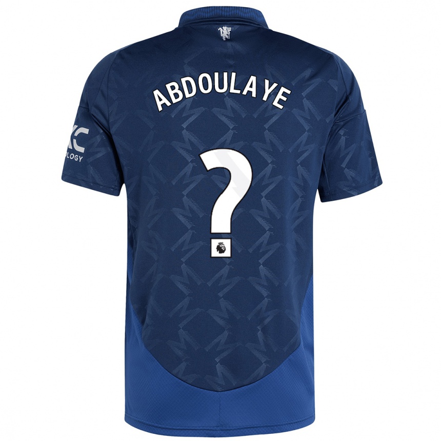 Enfant Football Maillot Douka Abdoulaye #0 Indigo Tenues Extérieur 2024/25