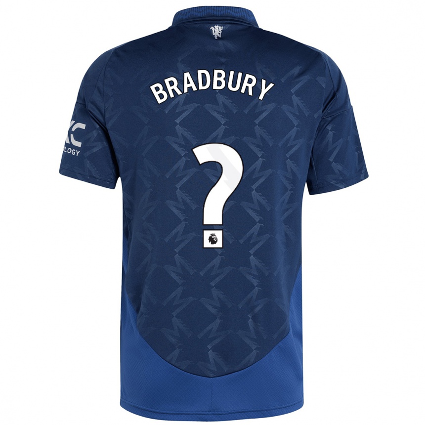 Enfant Football Maillot Louie Bradbury #0 Indigo Tenues Extérieur 2024/25