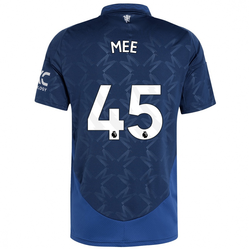 Enfant Football Maillot Dermot Mee #45 Indigo Tenues Extérieur 2024/25