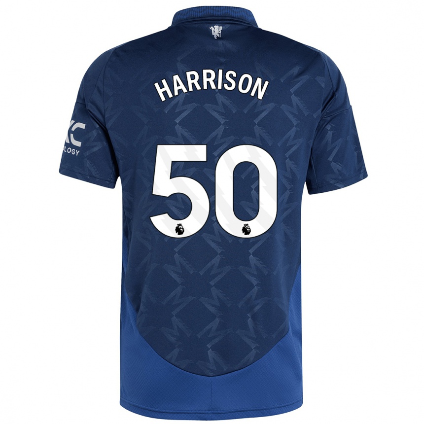 Enfant Football Maillot Elyh Harrison #50 Indigo Tenues Extérieur 2024/25