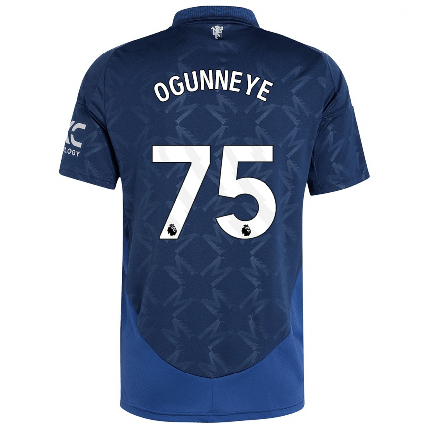 Enfant Football Maillot Habeeb Ogunneye #75 Indigo Tenues Extérieur 2024/25