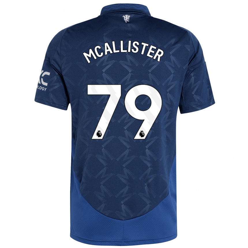 Enfant Football Maillot Finley Mcallister #79 Indigo Tenues Extérieur 2024/25