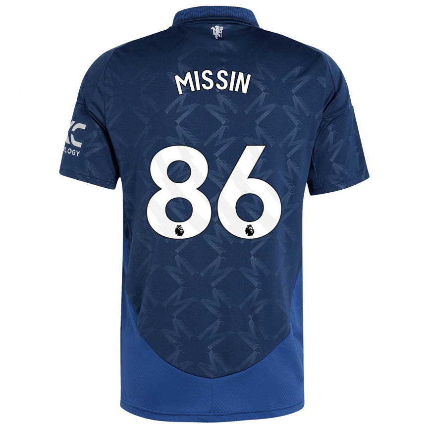 Enfant Football Maillot Ashton Missin #86 Indigo Tenues Extérieur 2024/25