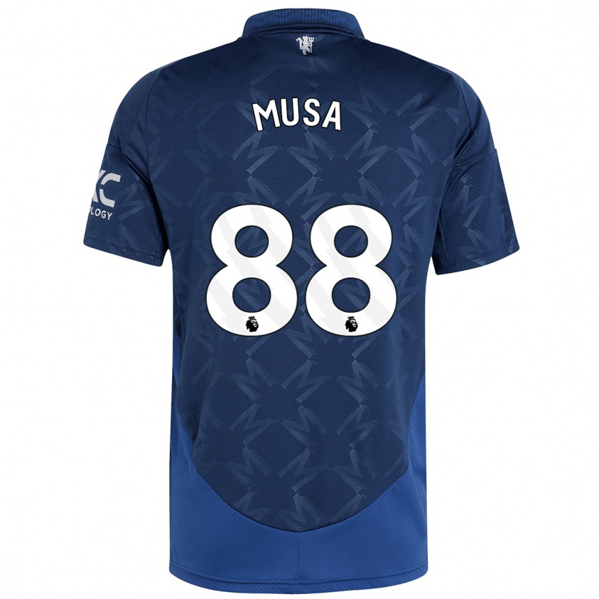 Enfant Football Maillot Victor Musa #88 Indigo Tenues Extérieur 2024/25