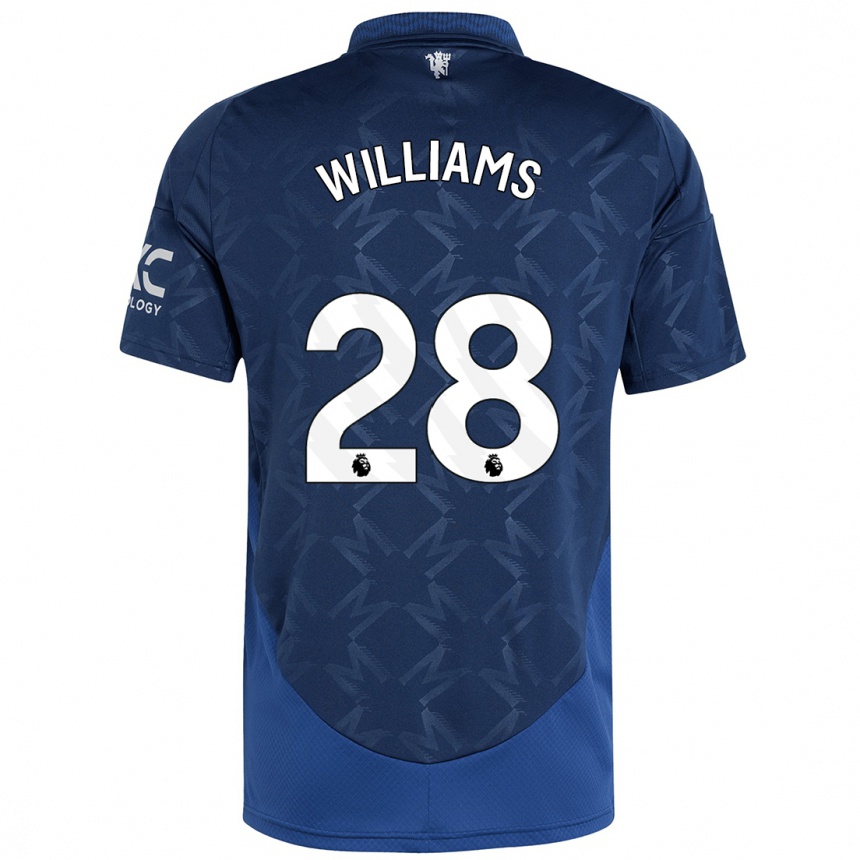 Enfant Football Maillot Rachel Williams #28 Indigo Tenues Extérieur 2024/25