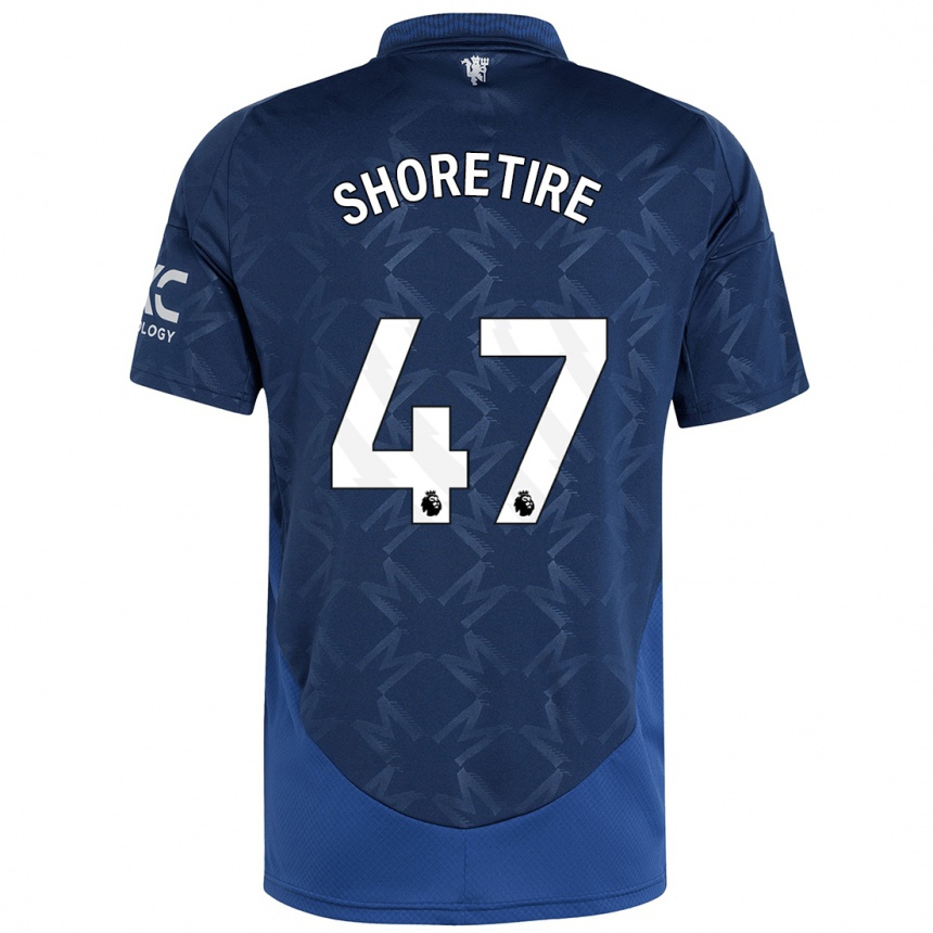 Enfant Football Maillot Shola Shoretire #47 Indigo Tenues Extérieur 2024/25