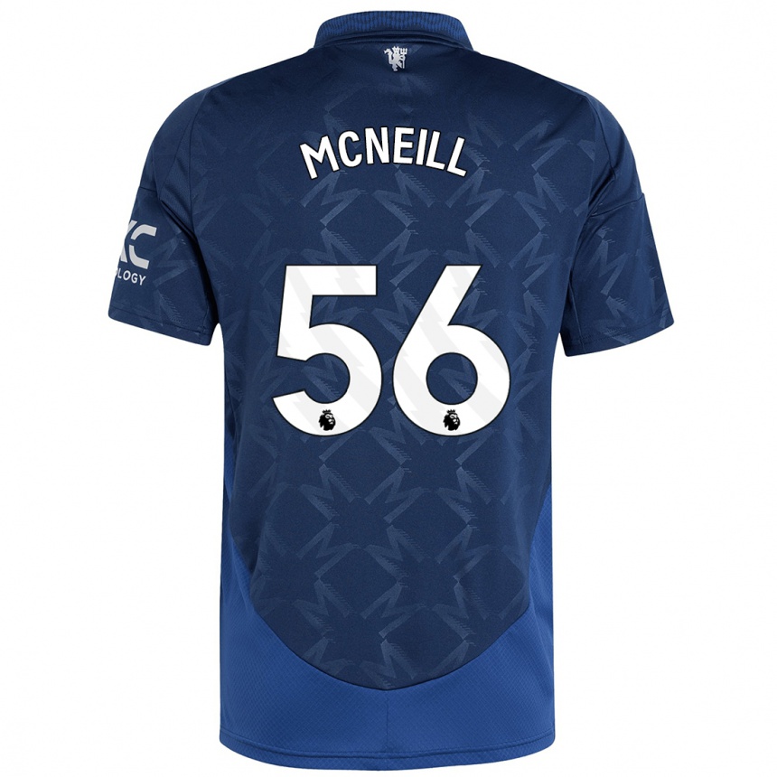 Enfant Football Maillot Charlie Mcneill #56 Indigo Tenues Extérieur 2024/25