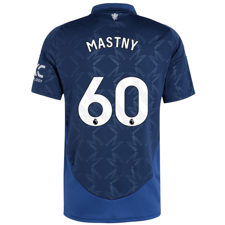 Enfant Football Maillot Ondrej Mastny #60 Indigo Tenues Extérieur 2024/25