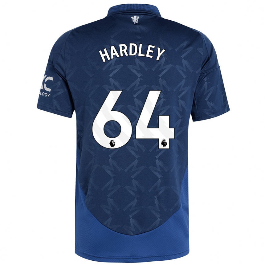 Enfant Football Maillot Bjorn Hardley #64 Indigo Tenues Extérieur 2024/25