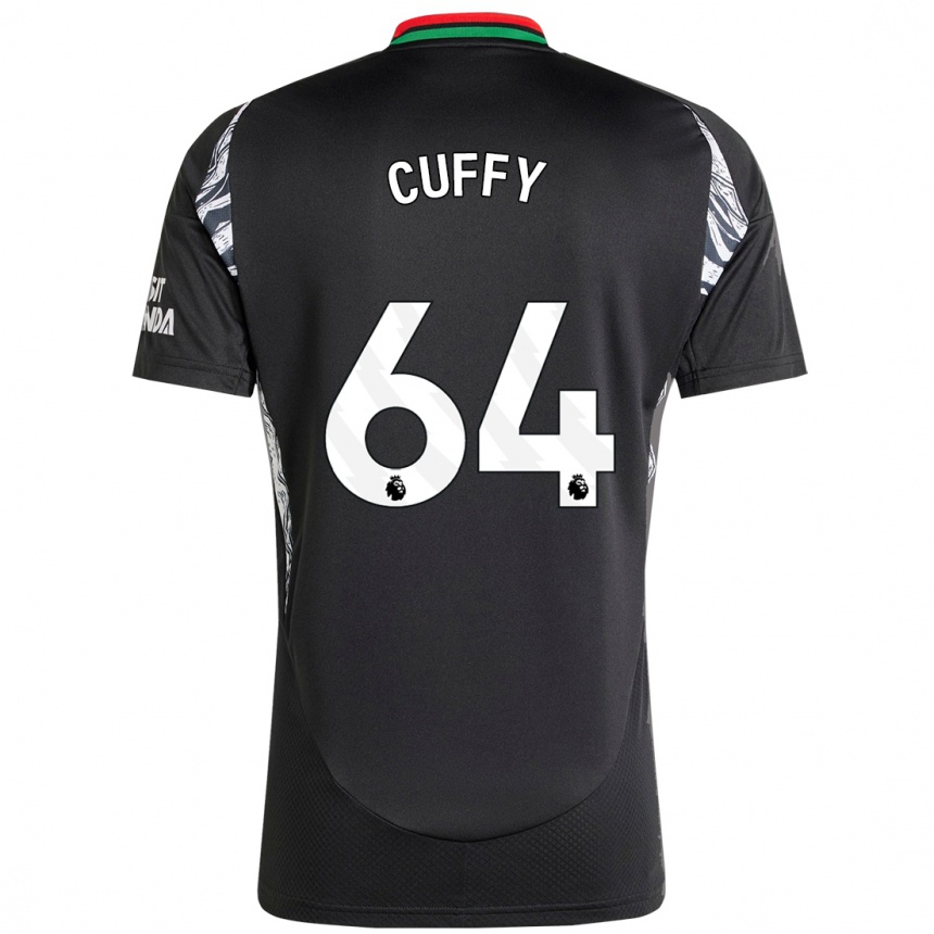 Enfant Football Maillot Brooke Norton Cuffy #64 Noir Tenues Extérieur 2024/25