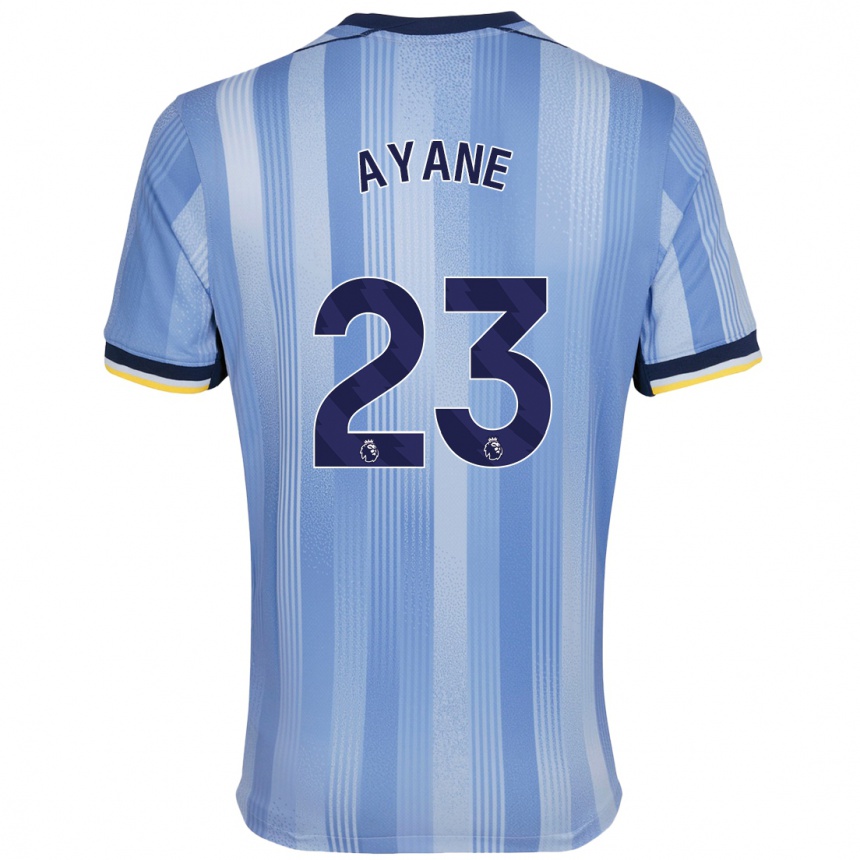 Enfant Football Maillot Rosella Ayane #23 Bleu Clair Tenues Extérieur 2024/25