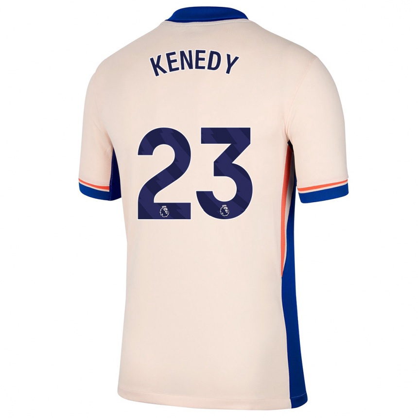 Enfant Football Maillot Robert Kenedy #23 Beige Clair Tenues Extérieur 2024/25