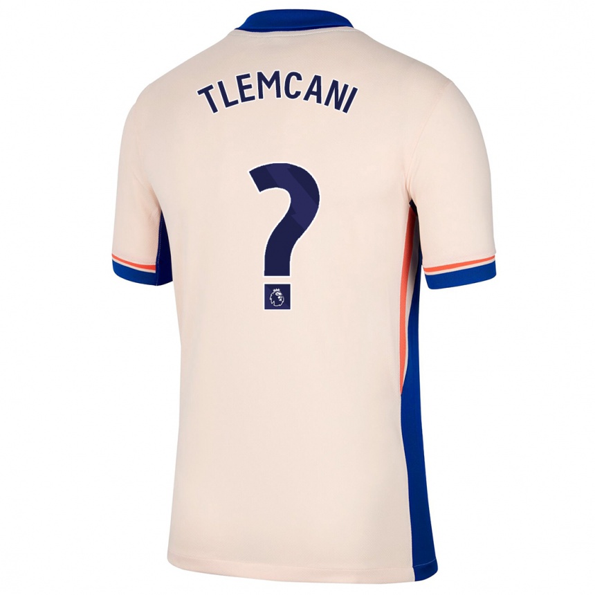 Enfant Football Maillot Sami Tlemcani #0 Beige Clair Tenues Extérieur 2024/25